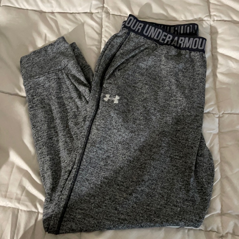Large, Grey, Under Armour joggers